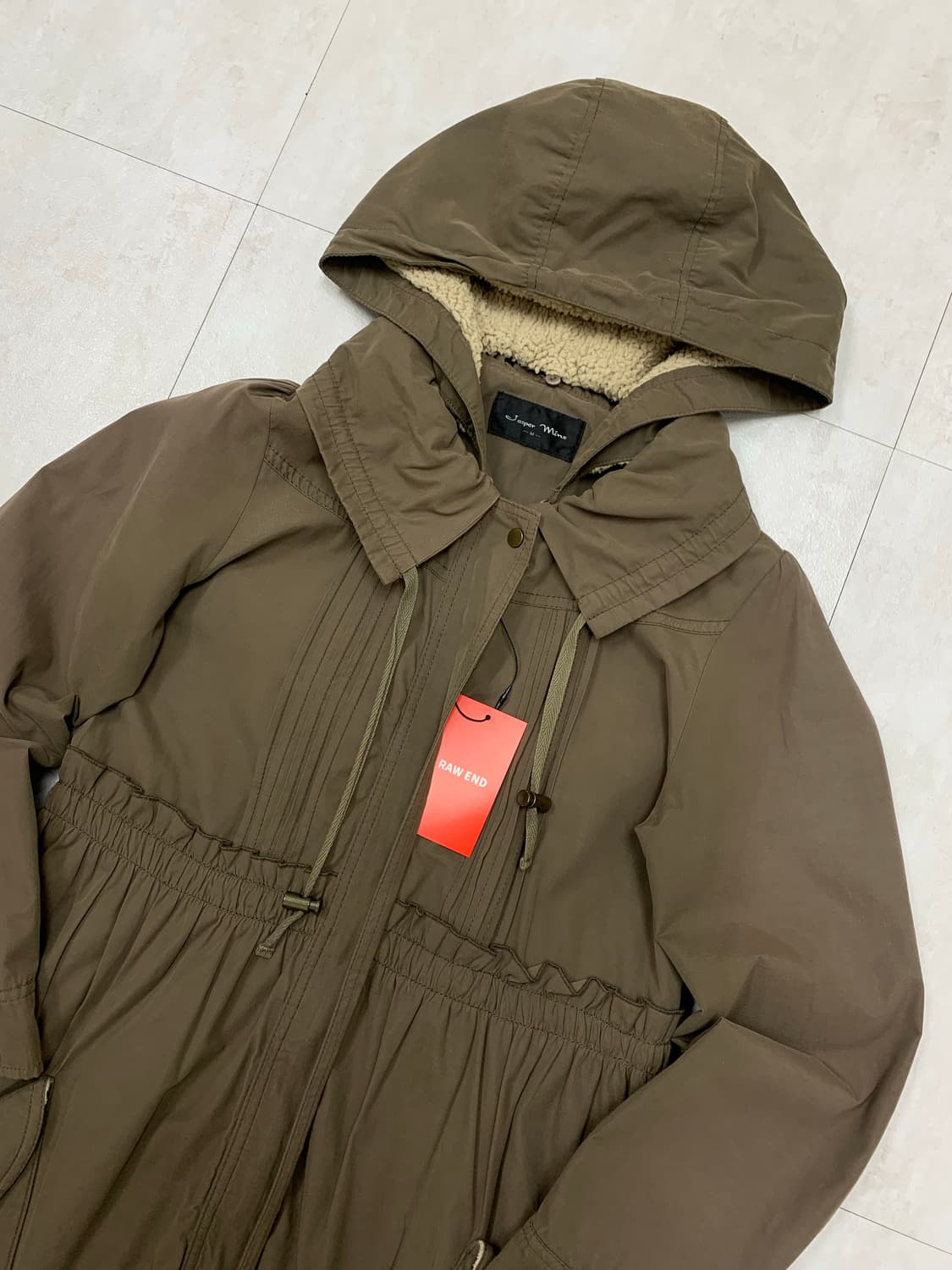 브라운 모리걸 롱 자켓 #397 상품이미지2