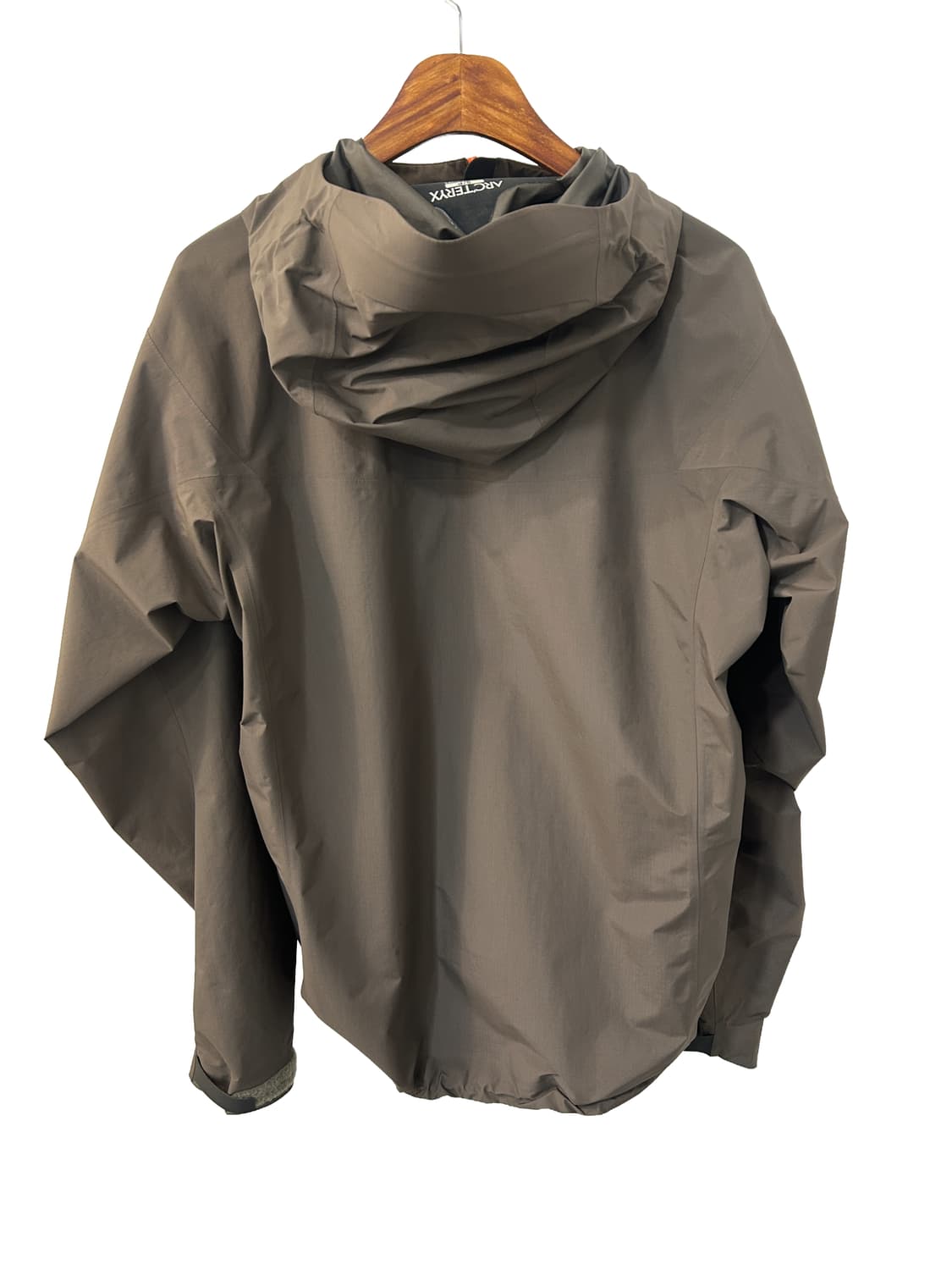 Arc'teryx 브라운/오렌지 지퍼 고어텍스 바람막이 자켓 상품이미지2