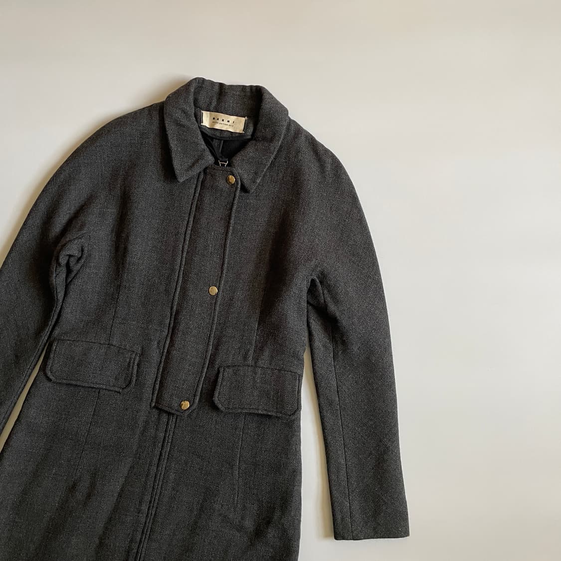 마르니 울 코트(표기 38) 상품이미지5