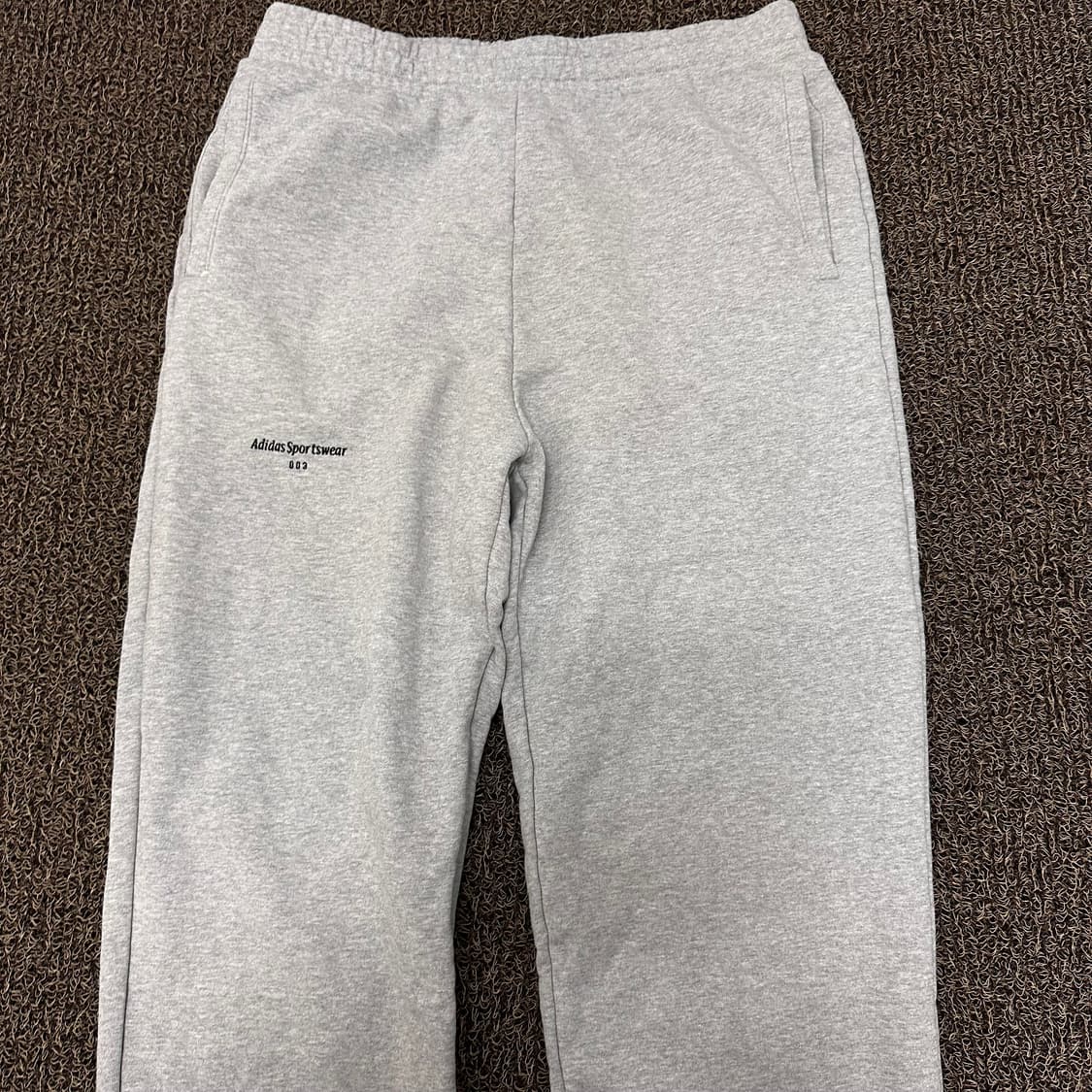 아디다스 추리닝 트레이닝복 운동복 바지 그레이 34인치 상품이미지2