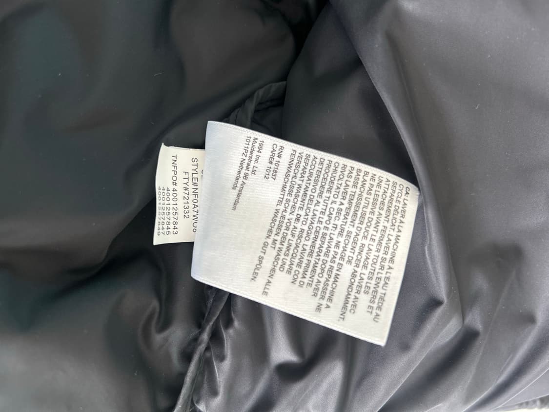 슈프림x노스페이스 눕시 블리치드 데님 상품이미지7