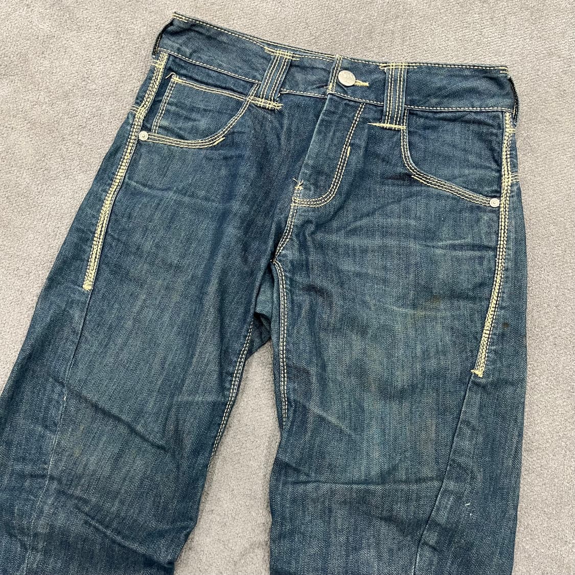 28 에비수 엔지니어드 신치팩 데님팬츠 상품이미지5