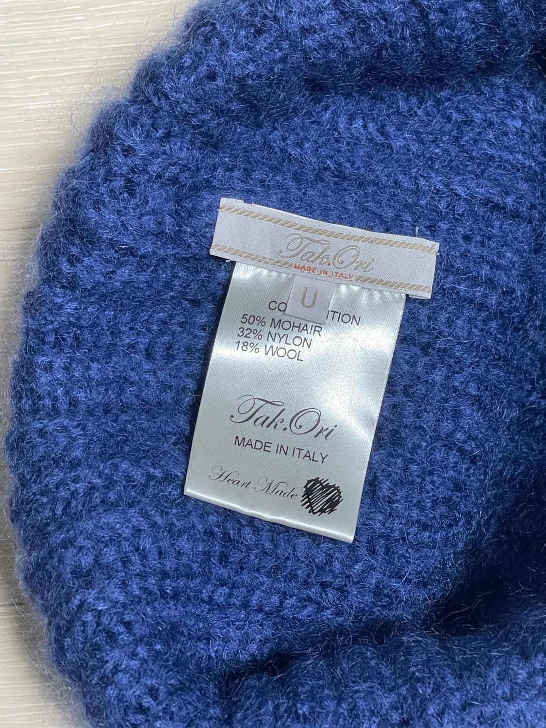 (tak ori) 탁오리 생모리츠 지디 비니 네이비 색상 상품이미지2