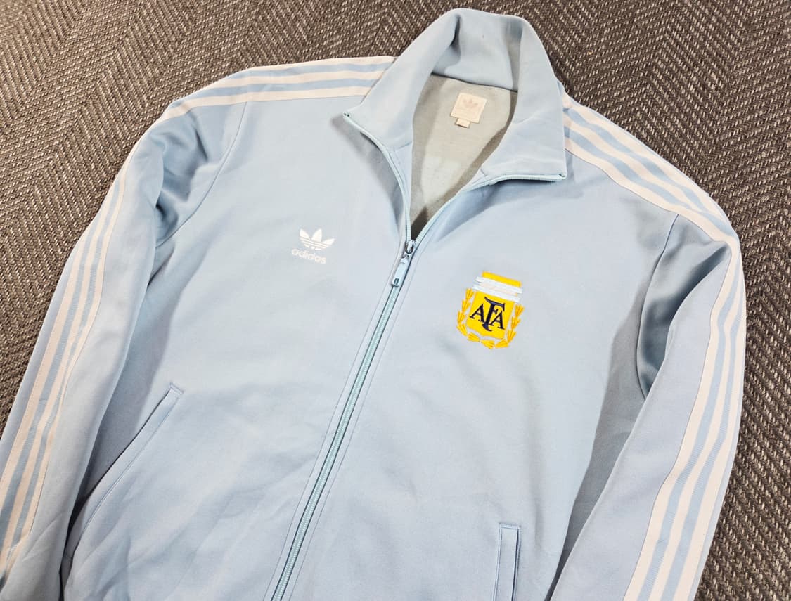 아디다스 Adidas 아르헨티나 스카이블루 트랙탑 져지
 상품이미지4