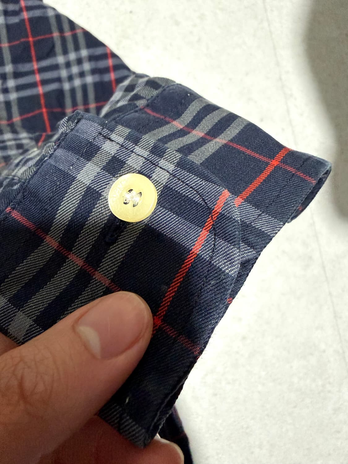 버버리 올드 정품 셔츠 100 상품이미지4