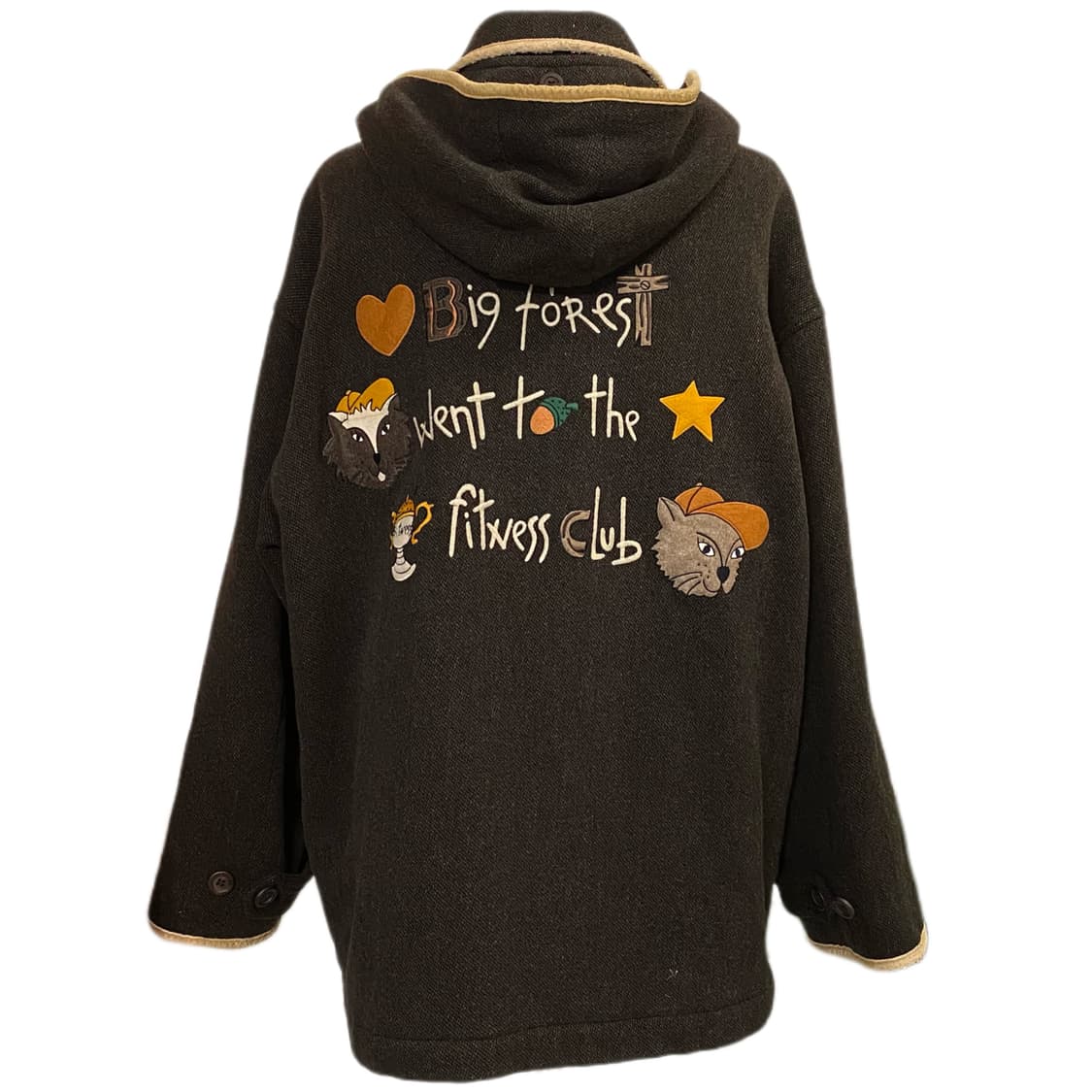 장 샤를르 드 카스텔바작 울 하프 코트 상품이미지2