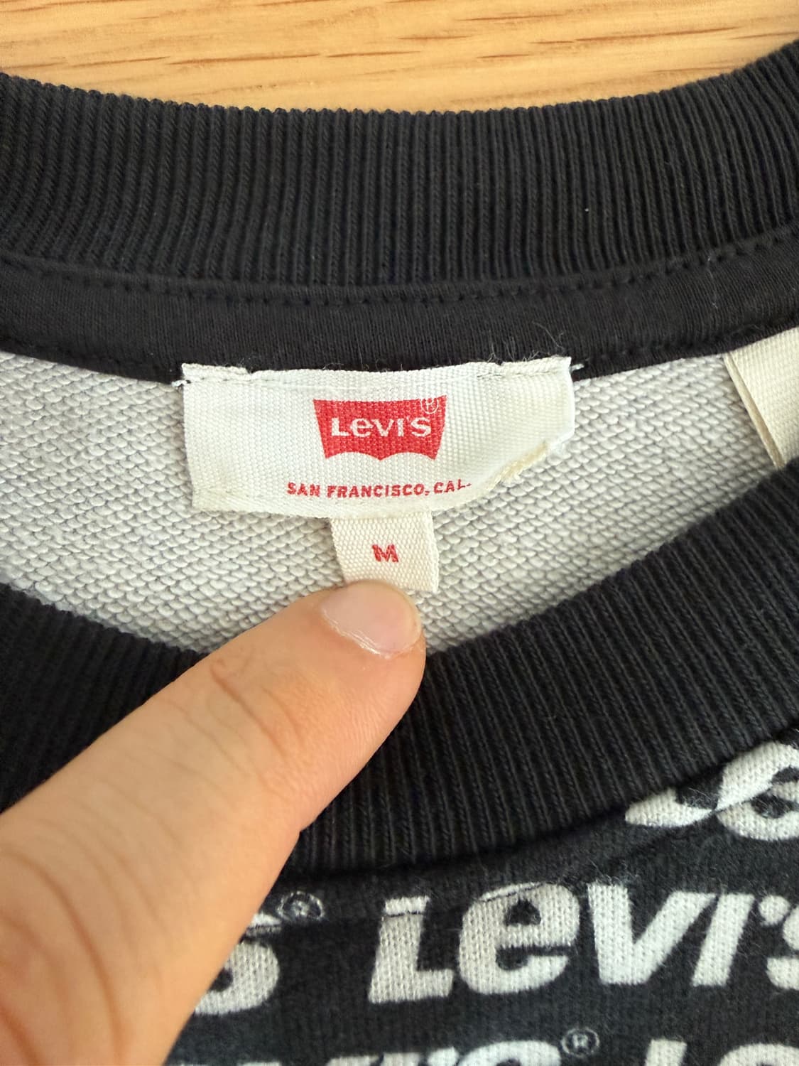 리바이스(Levi's) 모노그램 롱슬리브 상품이미지6