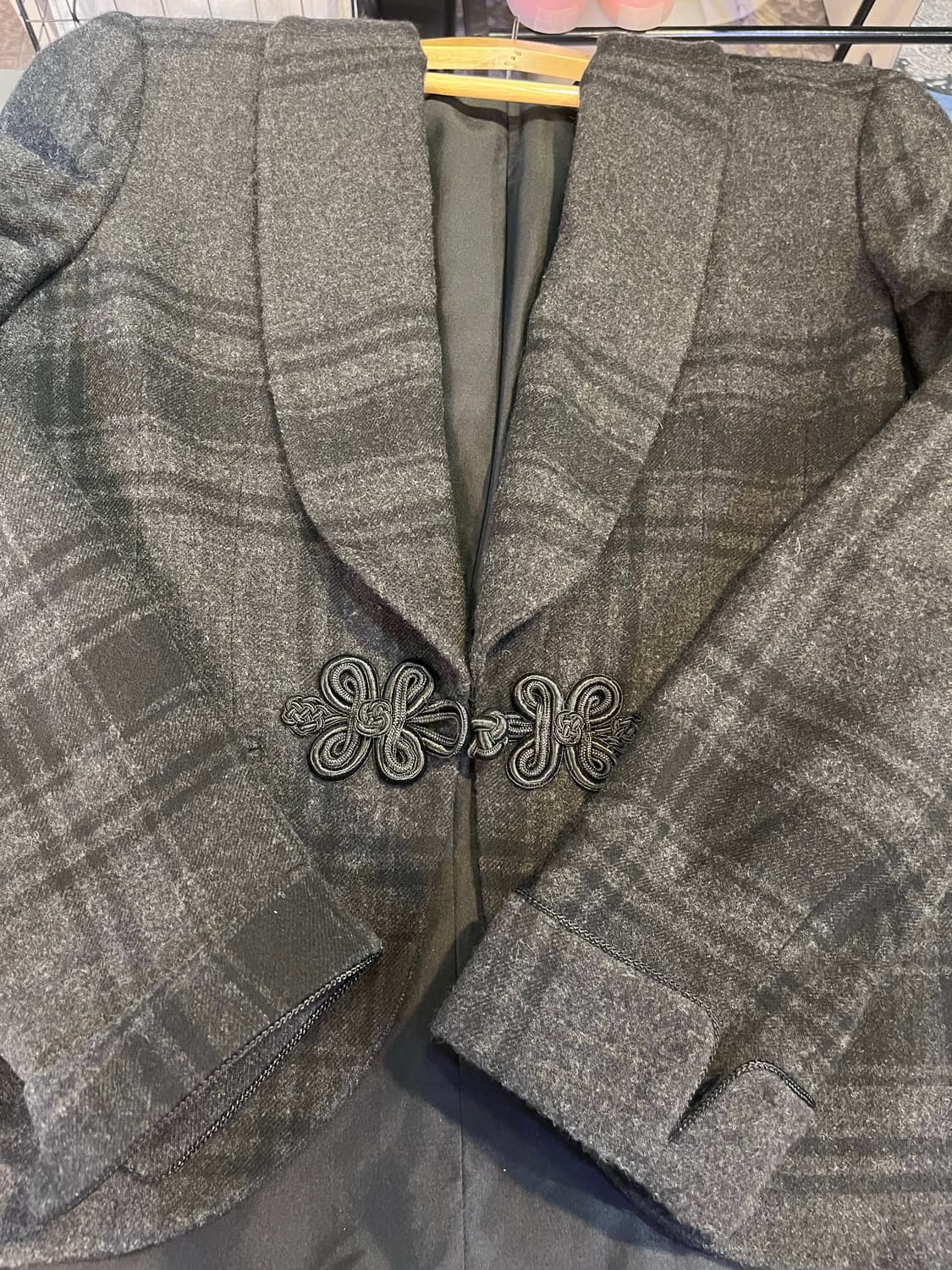 랄프로렌 숄카라 자수 디테일 자켓 (이탈리아제) 상품이미지5