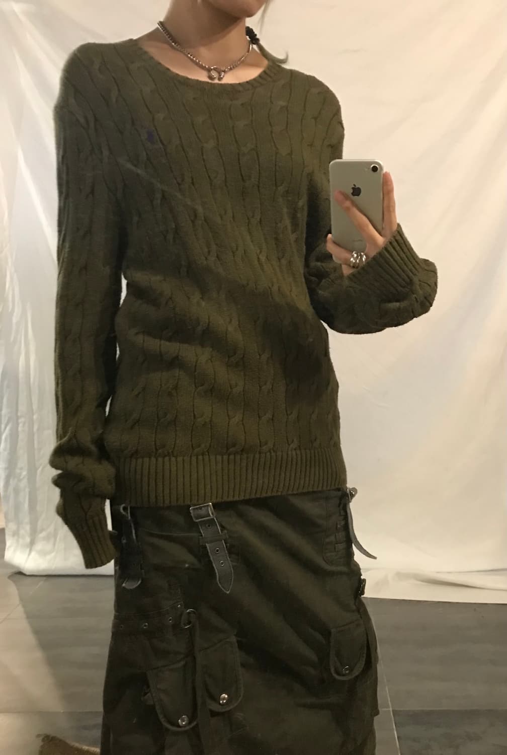 Polo Ralph Lauren Twisted Khaki Knitwear 상품이미지4