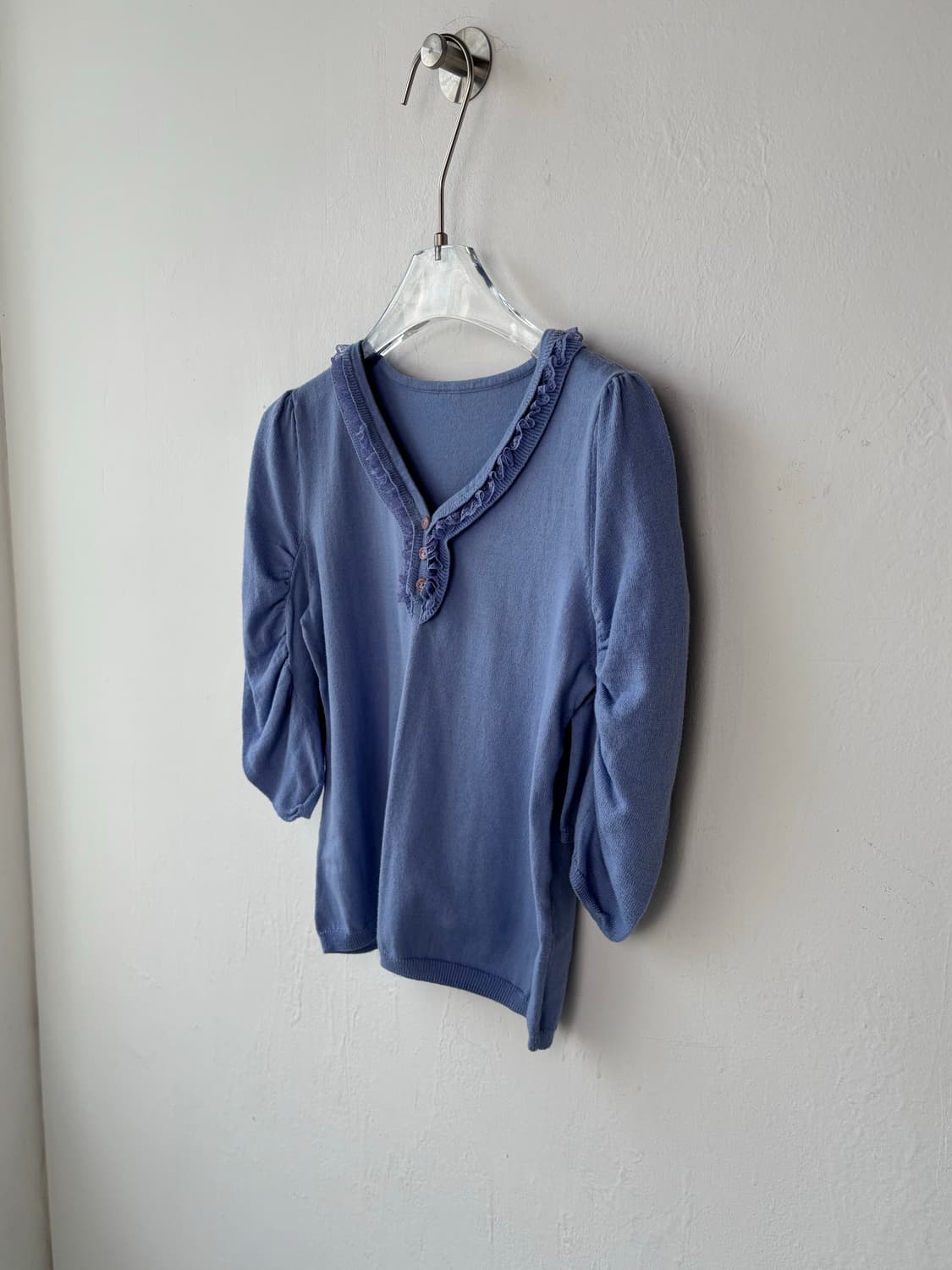 프릴 셔링 티셔츠 상품이미지6