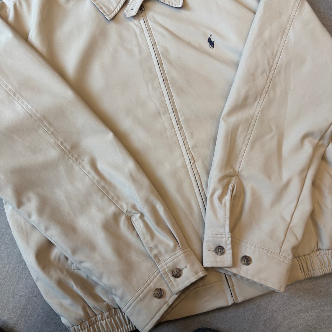 폴로 정품 베이지 바이스윙 자켓  상품이미지7