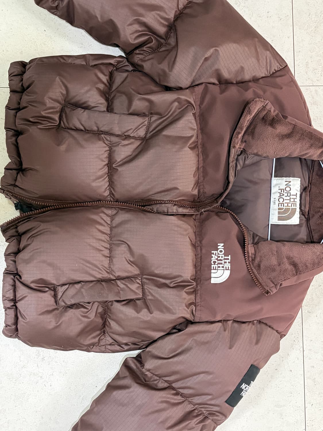 (S) 노스페이스 화이트라벨 노벨티 눕시 다운 코코아 브라운 상품이미지2