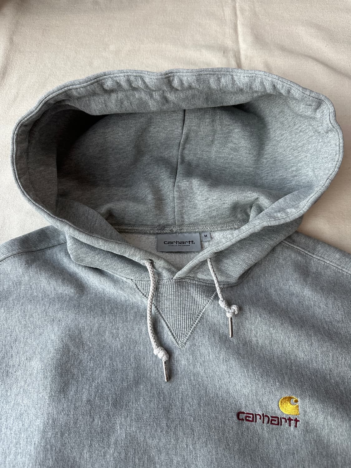 칼하트 WIP 기모 후드 스웻셔츠 M 상품이미지3