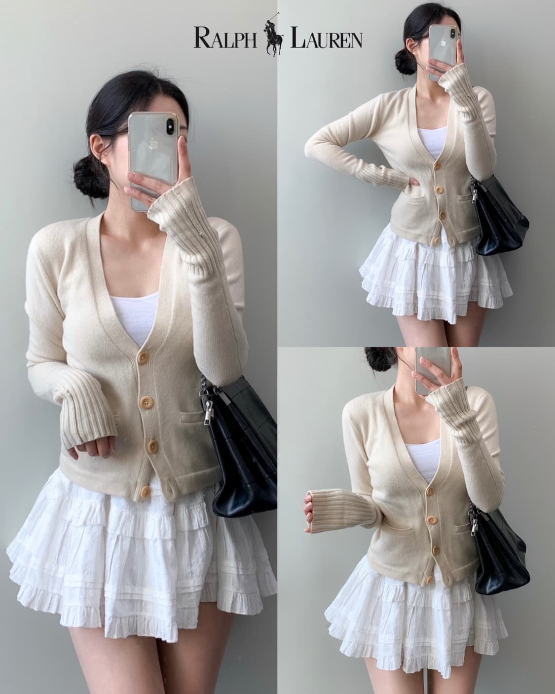 폴로 울 캐시미어 가디건 상품이미지1