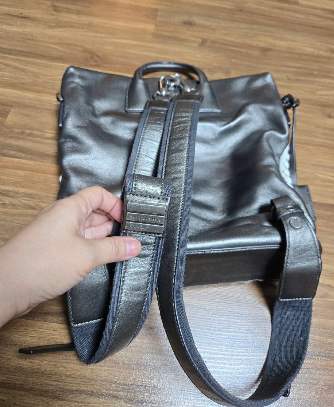 헬리안서스 양가죽 엠보싱 크로스 + 백팩 [정품] 상품이미지2