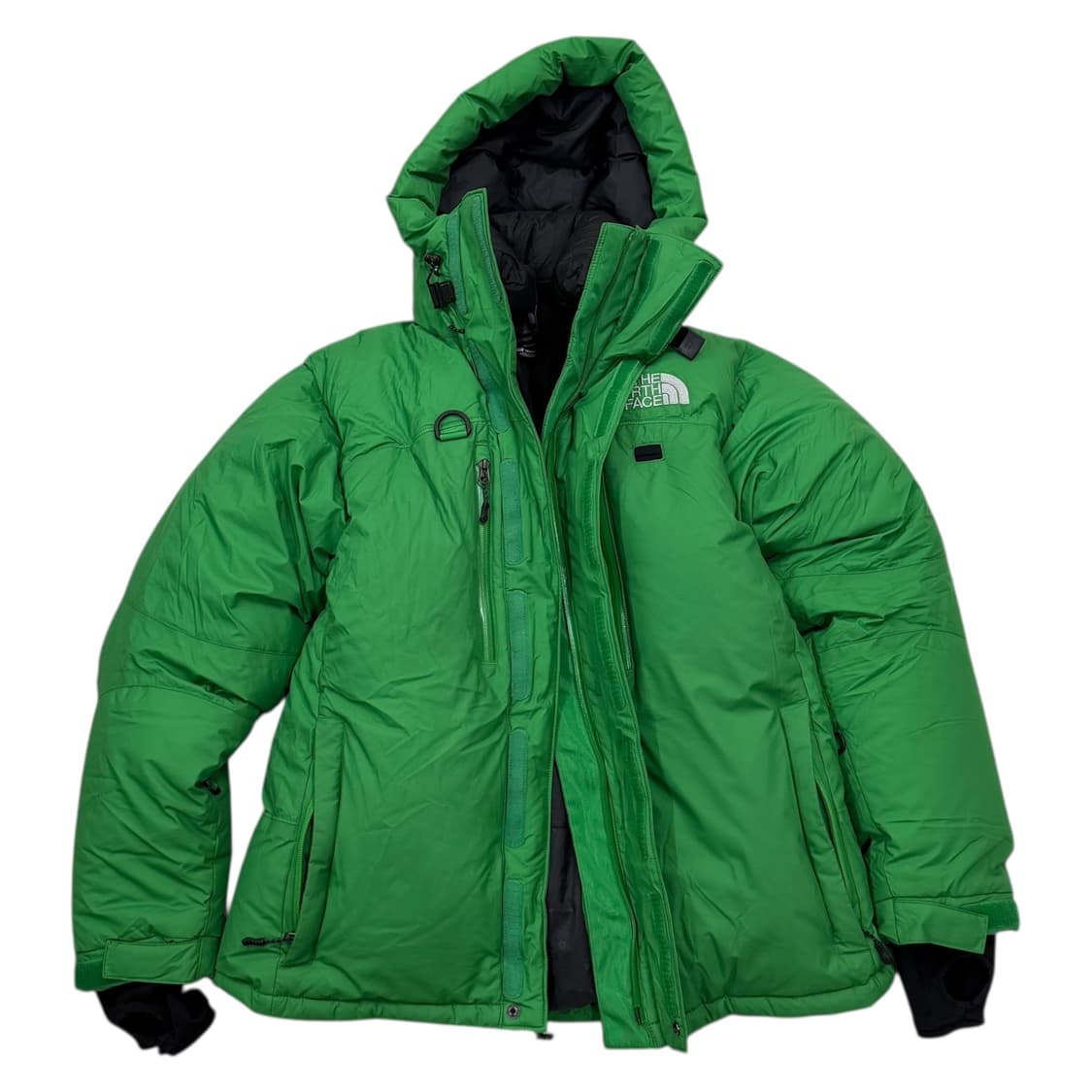 노스페이스 대장급 히말라야 써밋 윈드스토퍼 패딩 파카 그린 M 95 상품이미지2