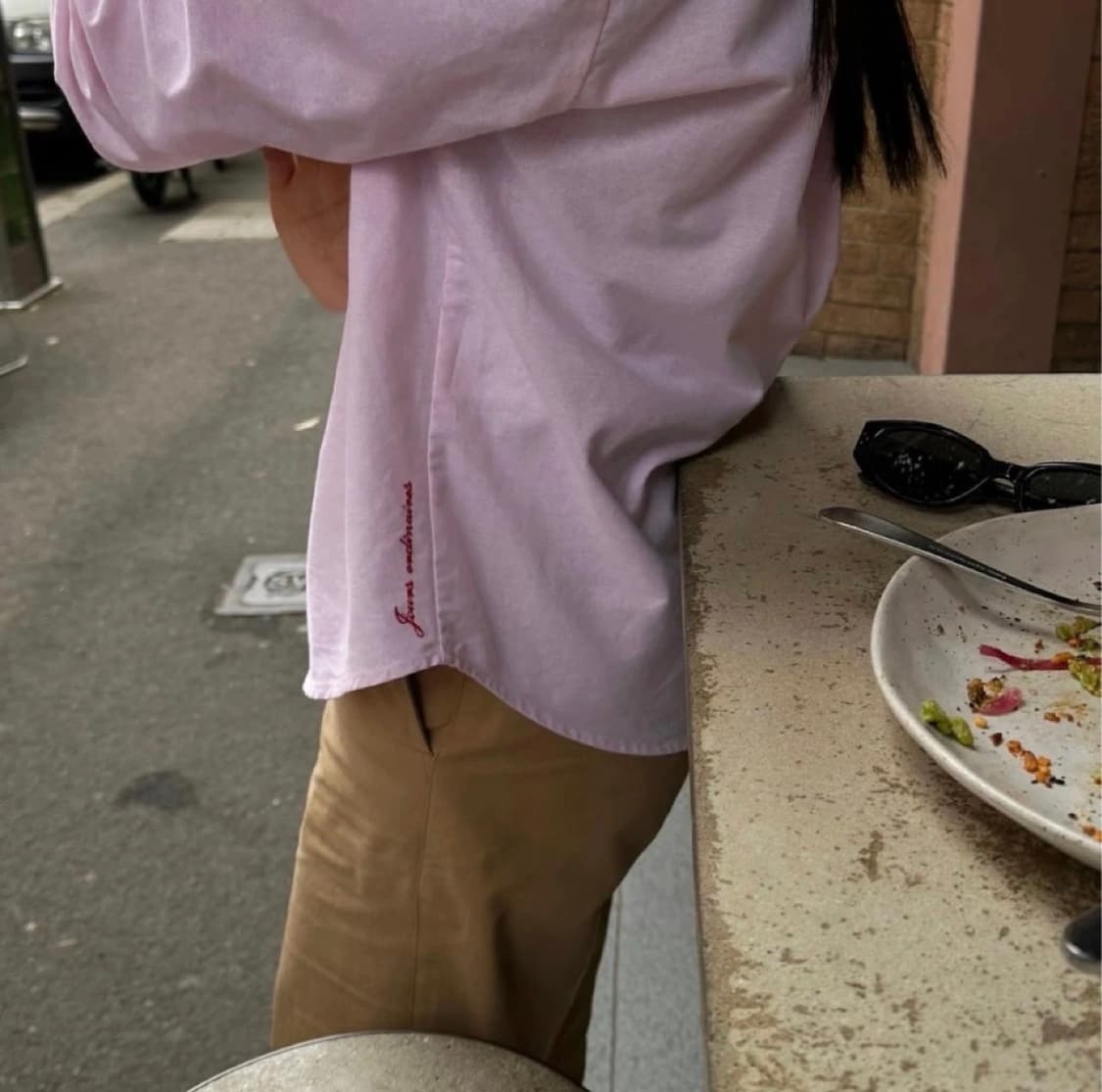 GED 핑크 옥스포드 셔츠 상품이미지2