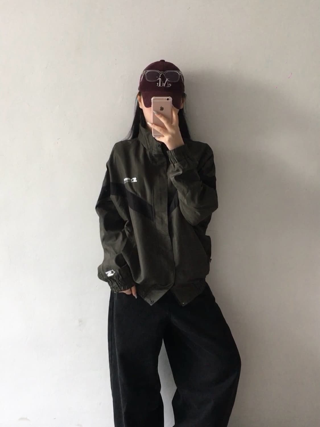 스타터 배색 바람막이 상품이미지1