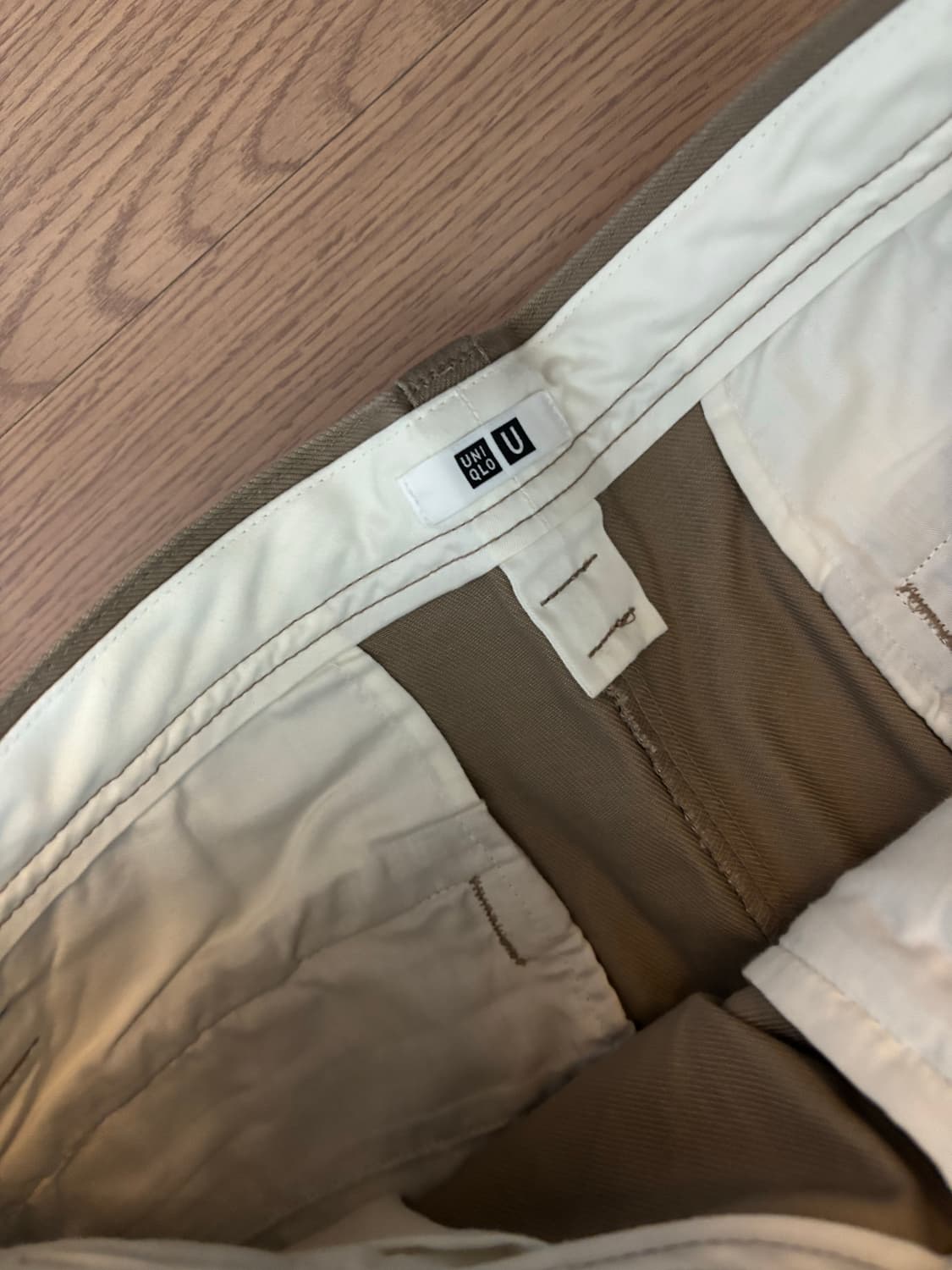 상태최상 유니클로 u 와이드핏 치노팬츠 춘추 남성 29 핏 최고이쁨 상품이미지3