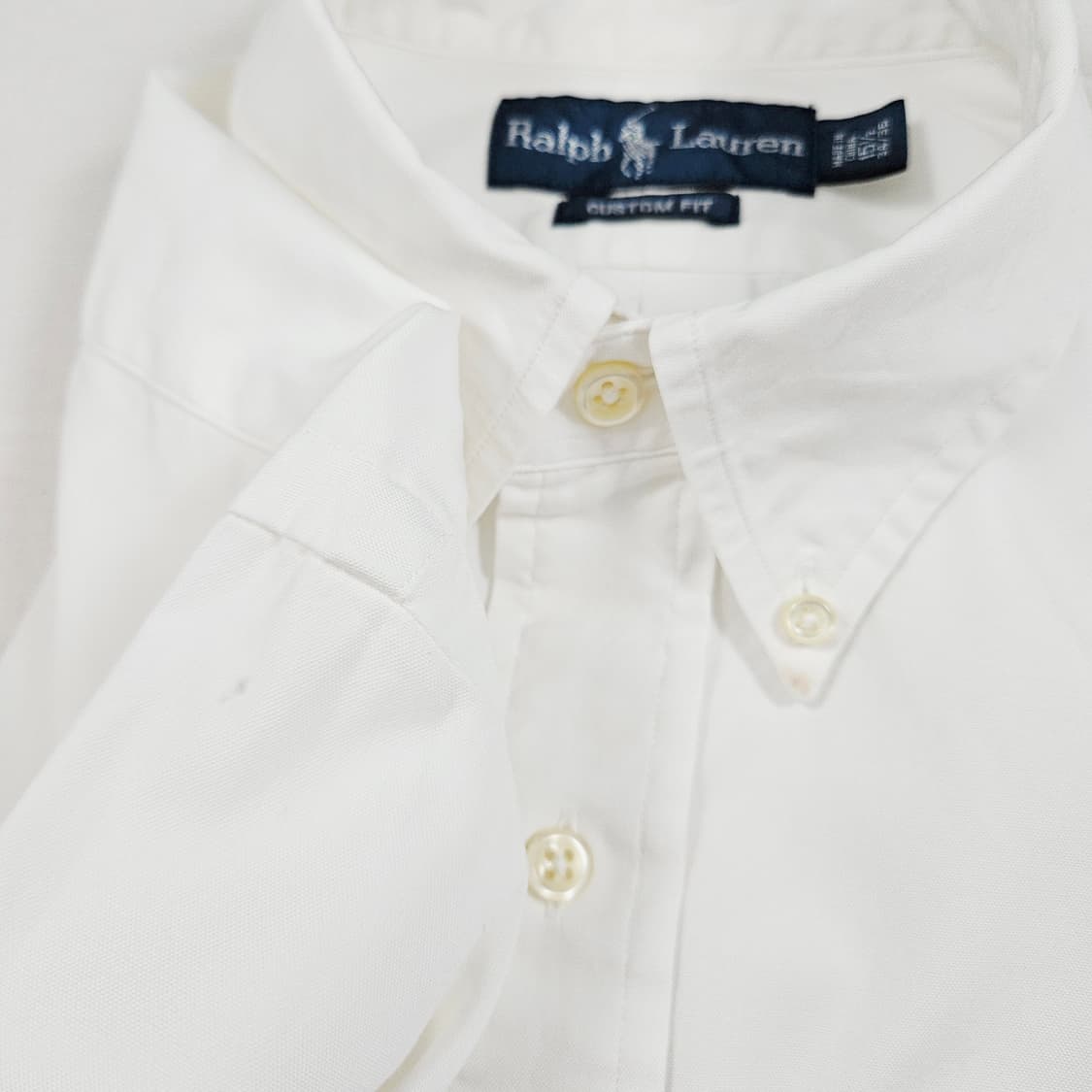 L(100) 폴로 랄프로렌 커스텀핏 버튼다운 셔츠 상품이미지6