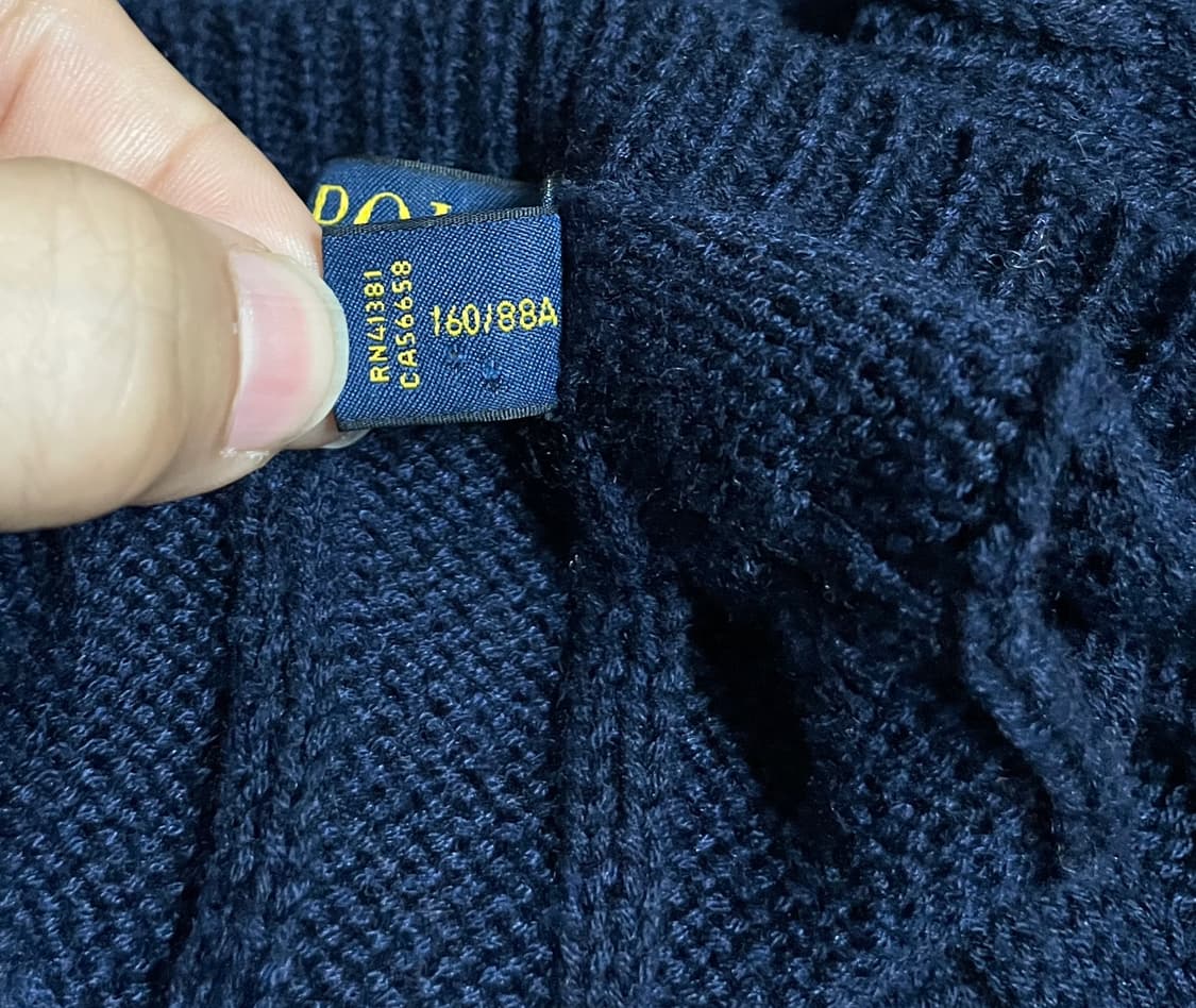 폴로 케이블 가디건 상품이미지6