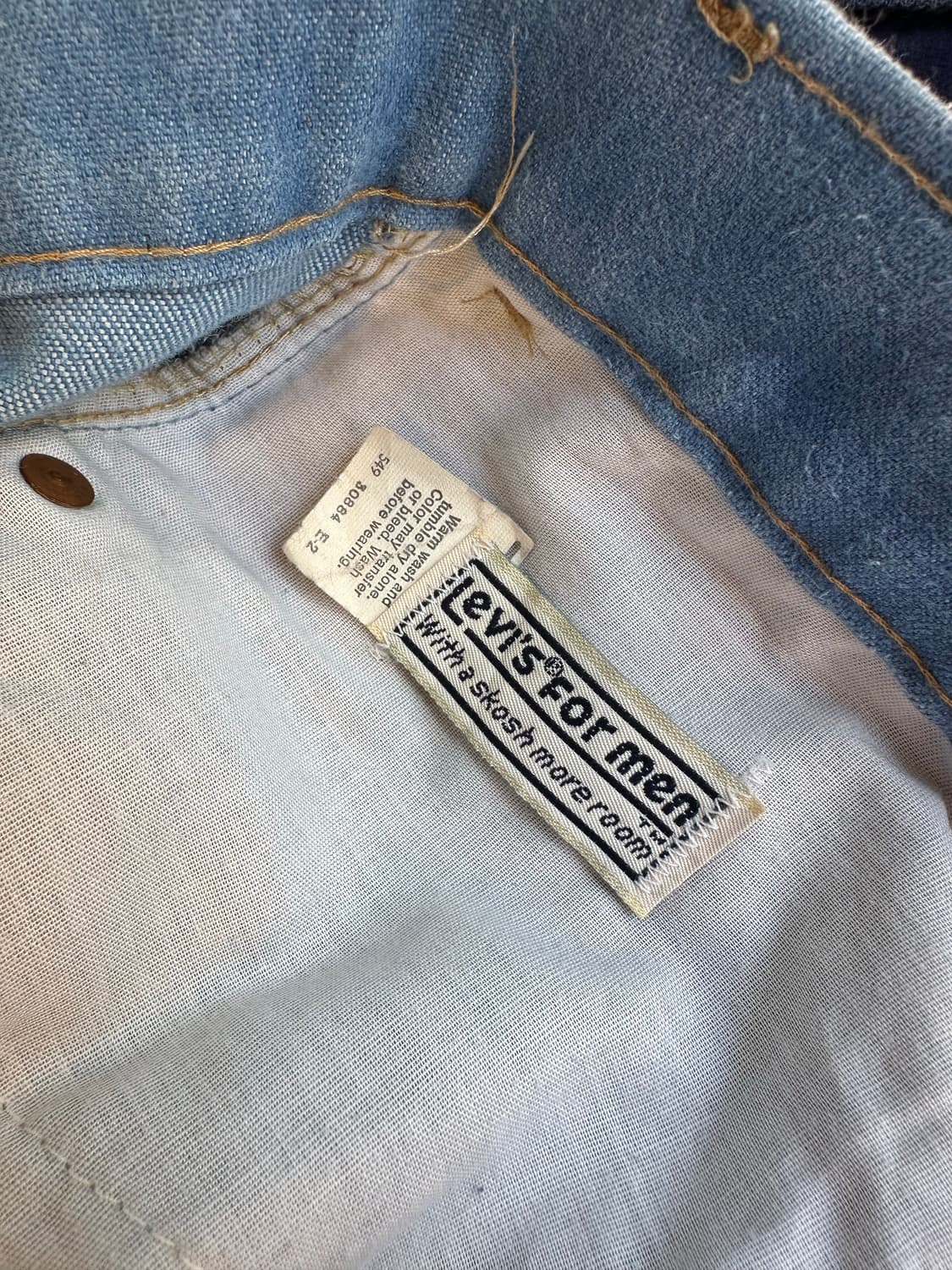 80s 리바이스 오렌지탭 부츠컷 팬츠 상품이미지8