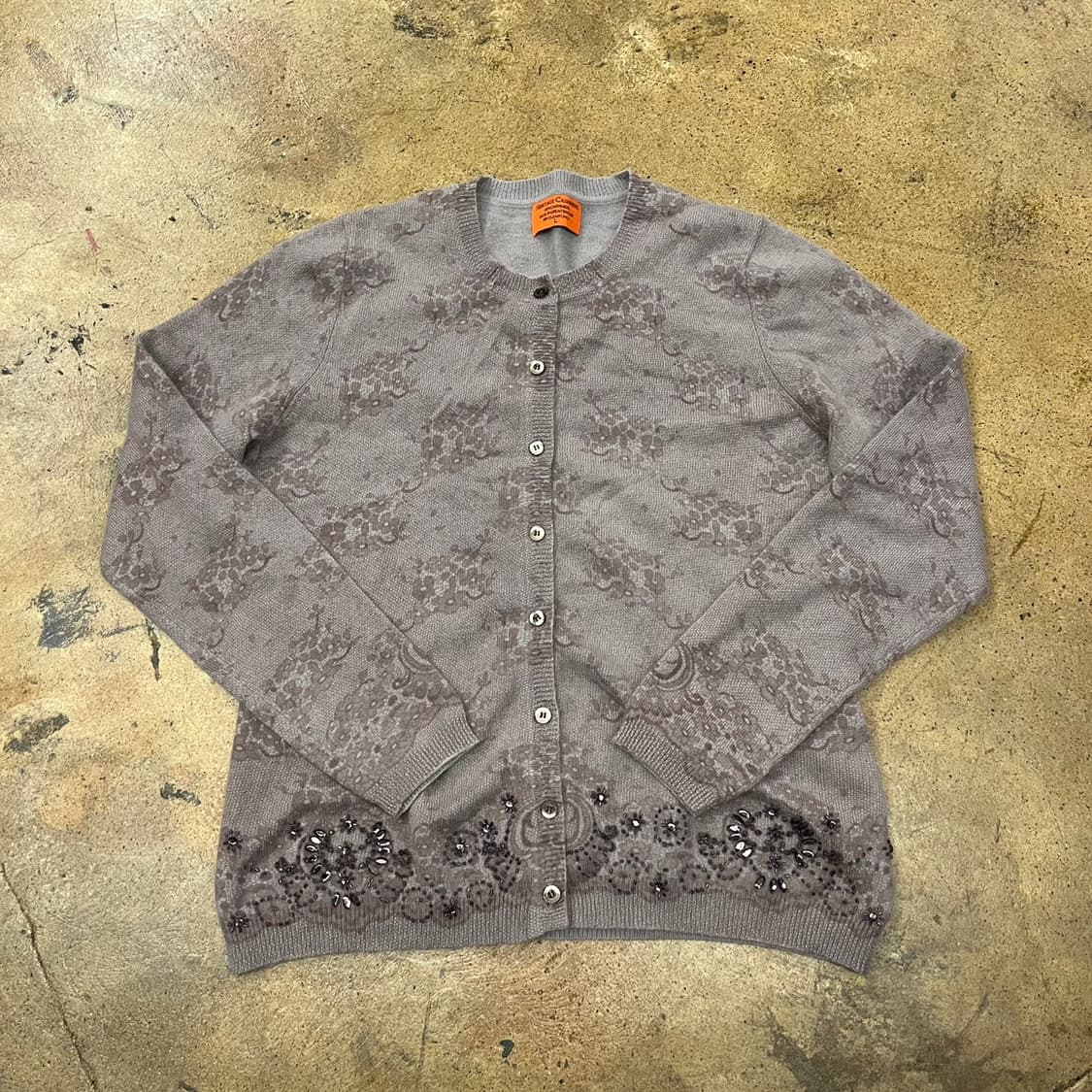 [정품/L] 헤리티지 캐시미어 가디건 b10 상품이미지2