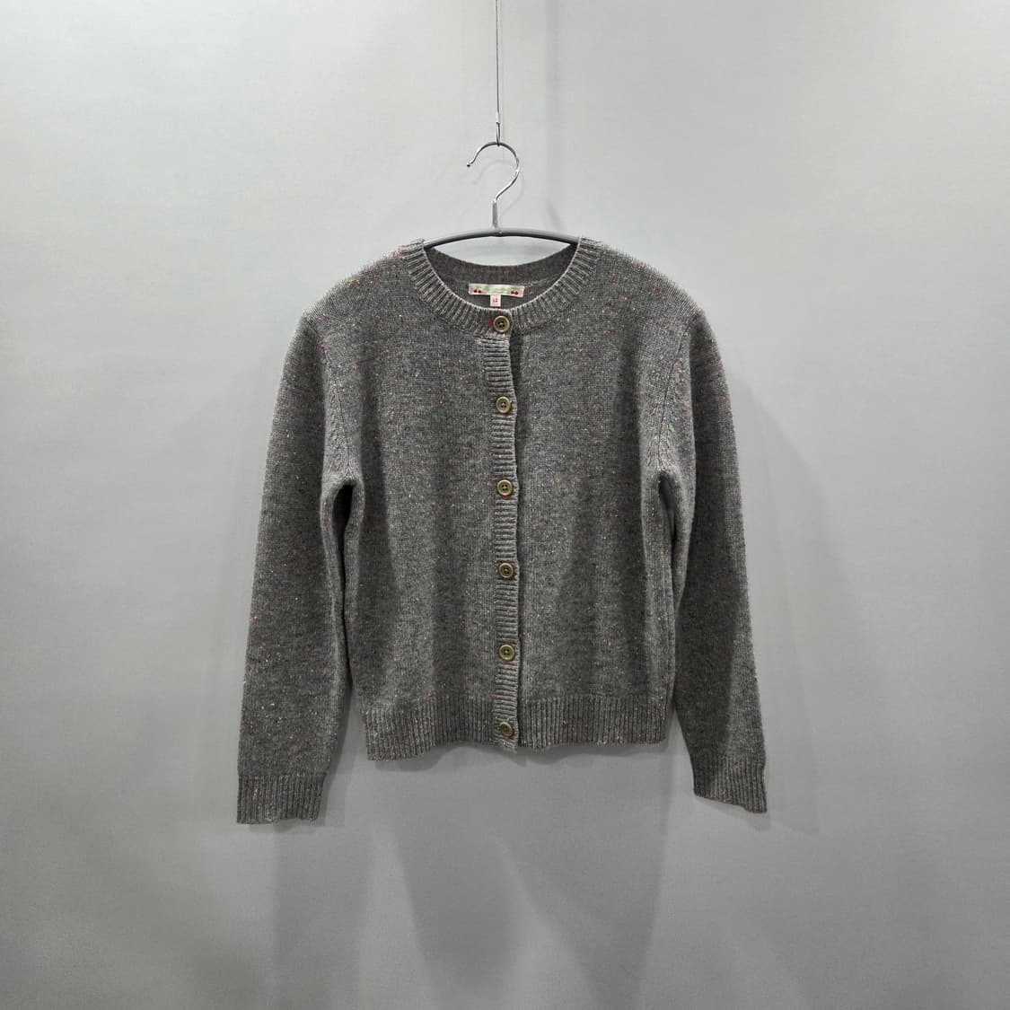 봉쁘앙 여아 캐시미어 100% 니트 가디건 12 상품이미지1