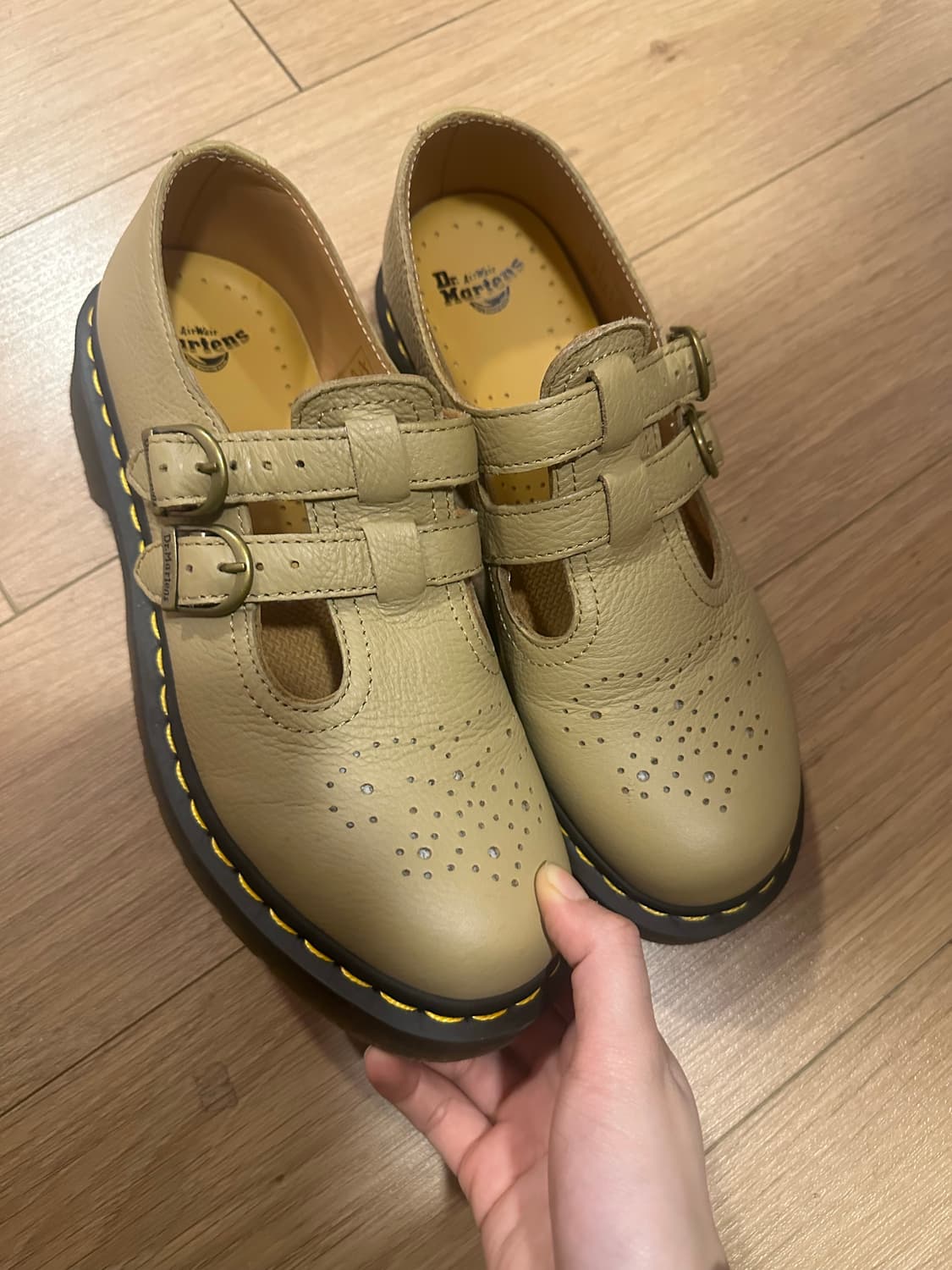 닥터마틴) 8065 메리제인 -사바나 탄 버지니아 상품이미지3