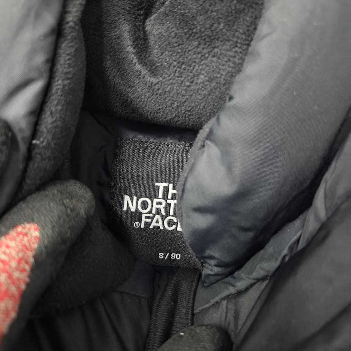 55(110) 노스페이스 롱패딩 블랙 상품이미지3