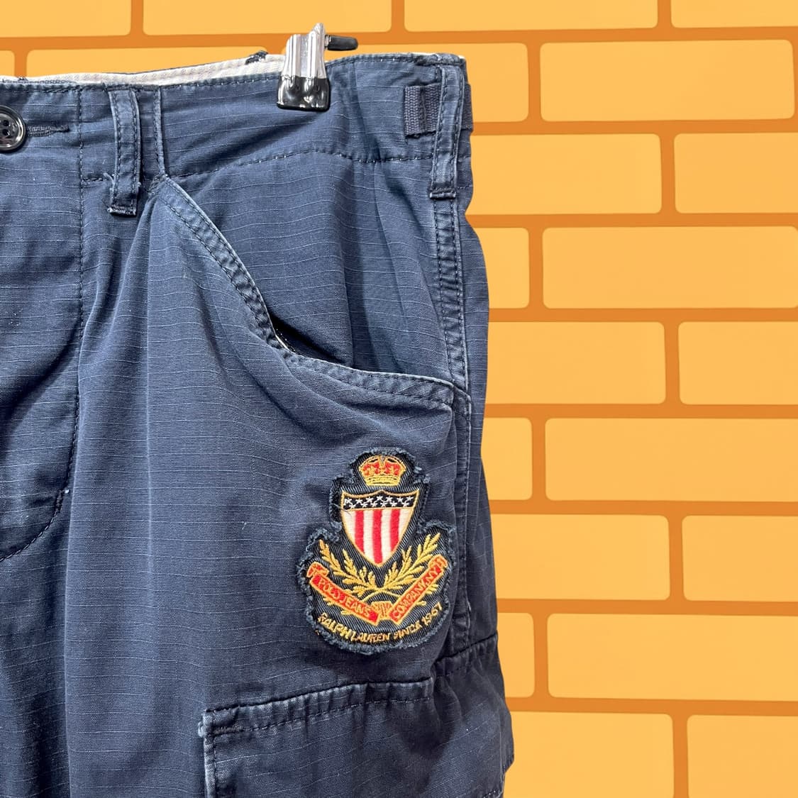 00s 폴로 진스 컴퍼니 버튼 플라이 카고 팬츠 (33) 상품이미지3