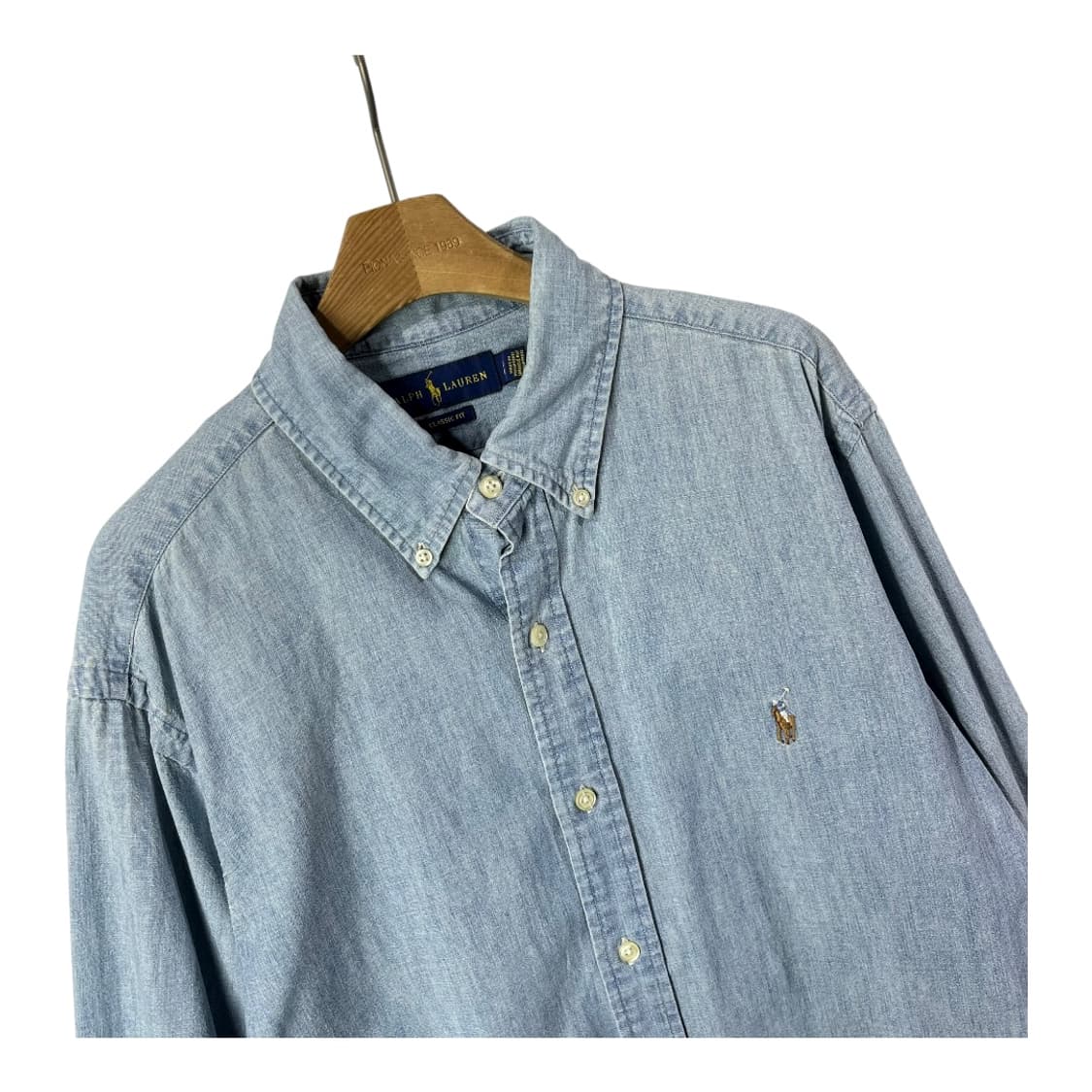 [Polo] 폴로랄프로렌 포니로고 데님셔츠 상품이미지3
