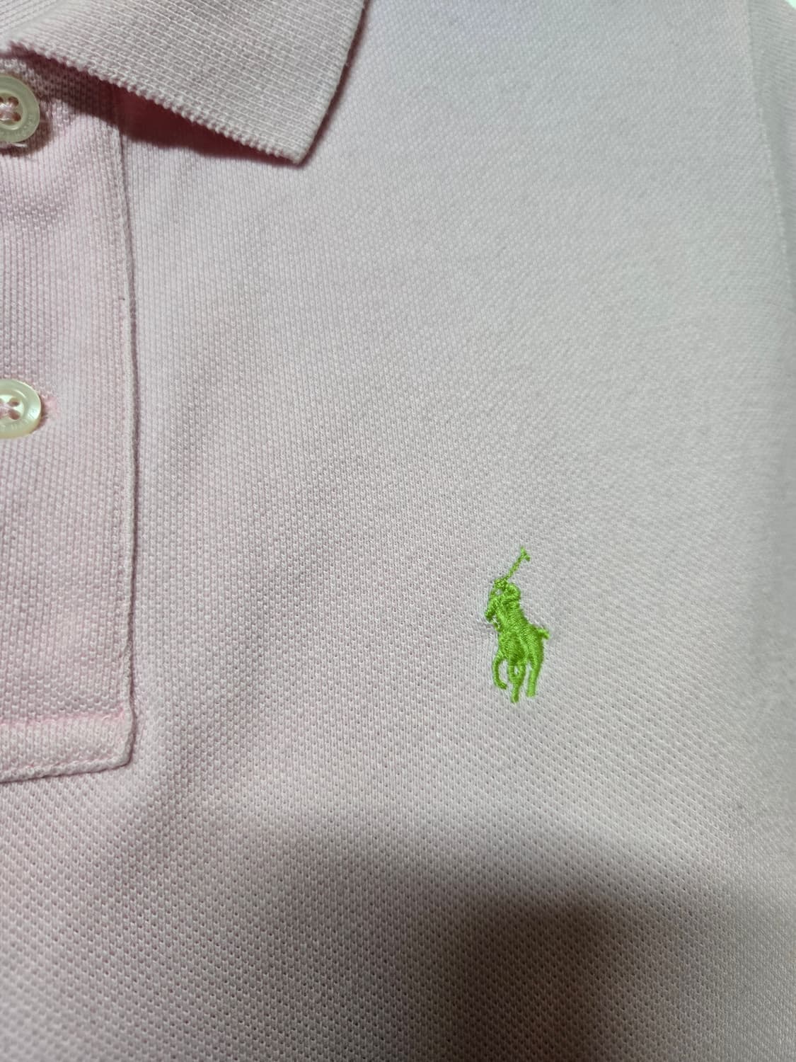 폴로 랄프로렌 여성 딸기우유 핑크 PK 반팔티 상품이미지3