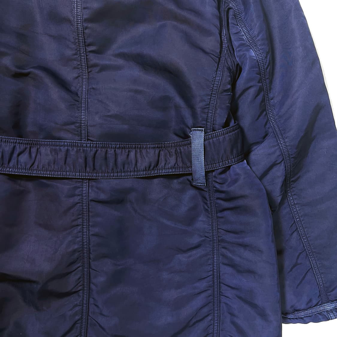 포터클래식 슈퍼나일론 숄칼라 코트 인디고 블루 (M) 상품이미지7