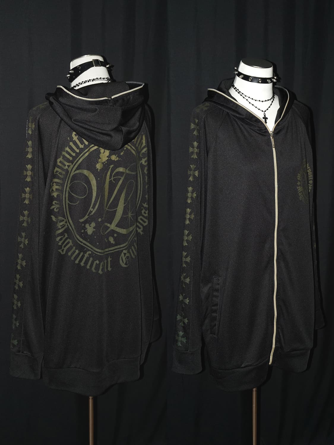 (milo lite) gothic graphic full zip-up  상품이미지1