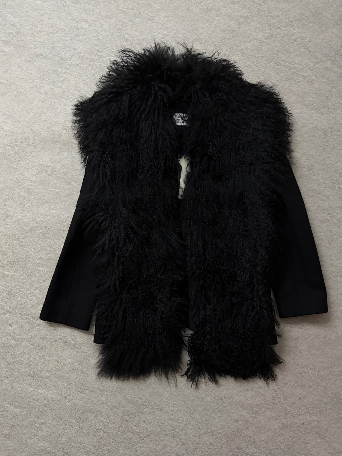 11FW 메종 마르지엘라 스티치 몽골리안 퍼코트 상품이미지1