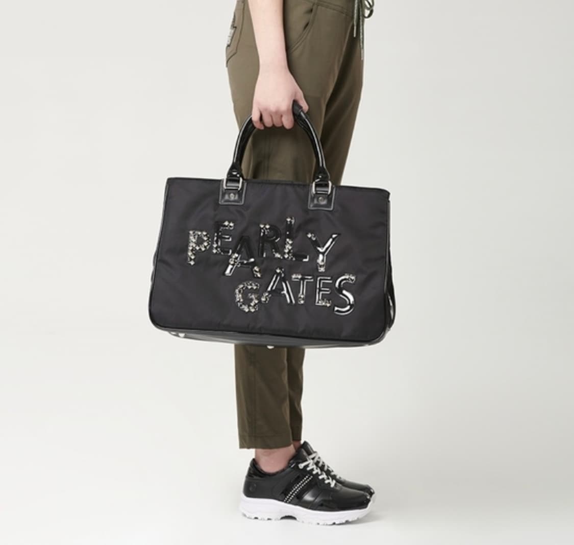 파리게이츠 스터드로고 보스턴백 상품이미지1