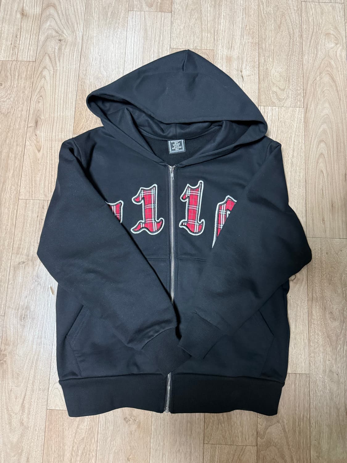 ALWAYS DO WHAT YOU SHOULD DO 후드집업[S] 상품이미지1