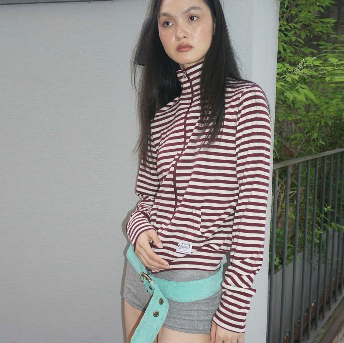 스컬프터(sculptor) 스트라이프 저지집업 55 새상품 상품이미지2