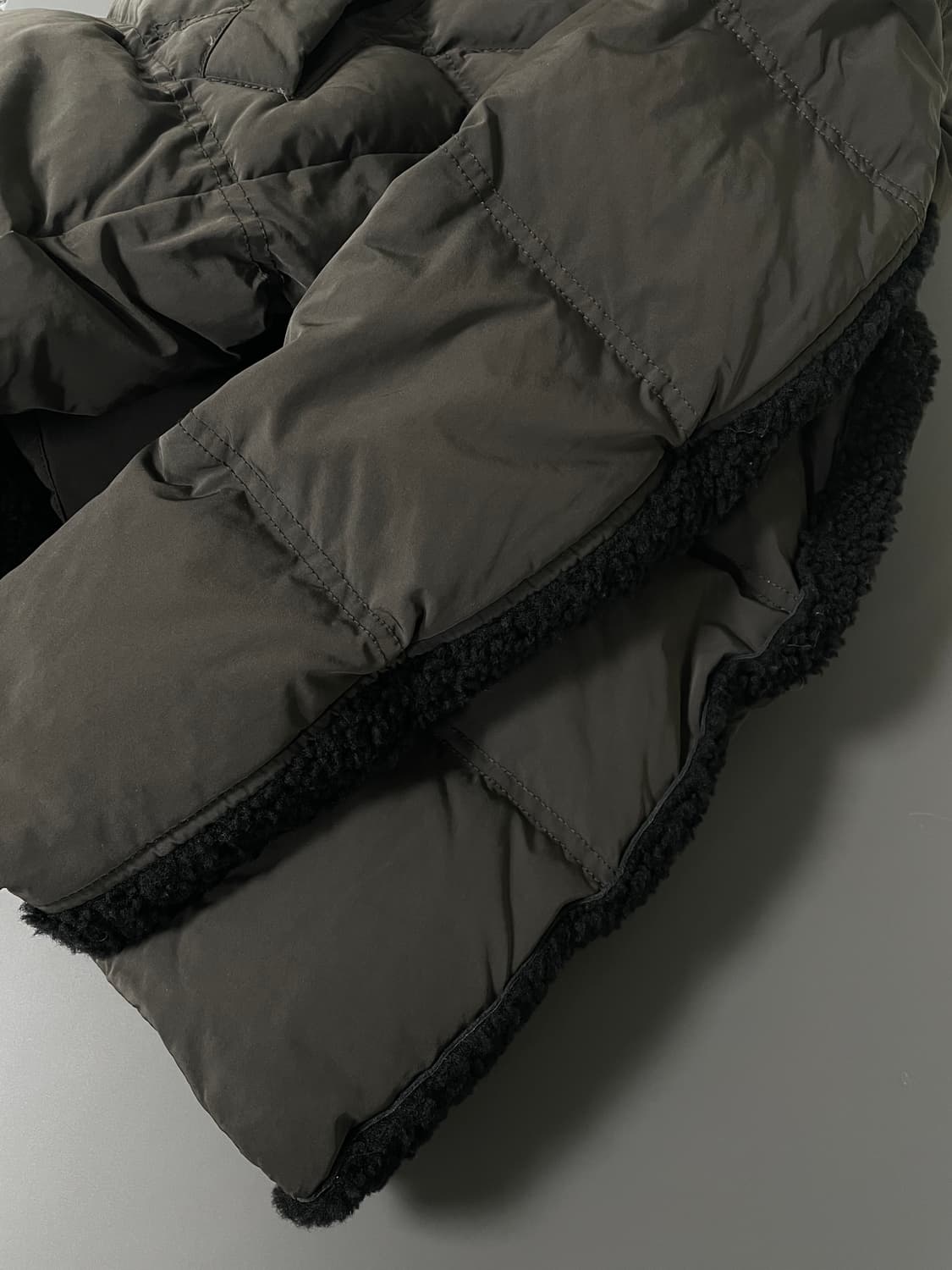 [2] 산드로 리얼 라쿤 퍼 다운패딩 무스탕 상품이미지6