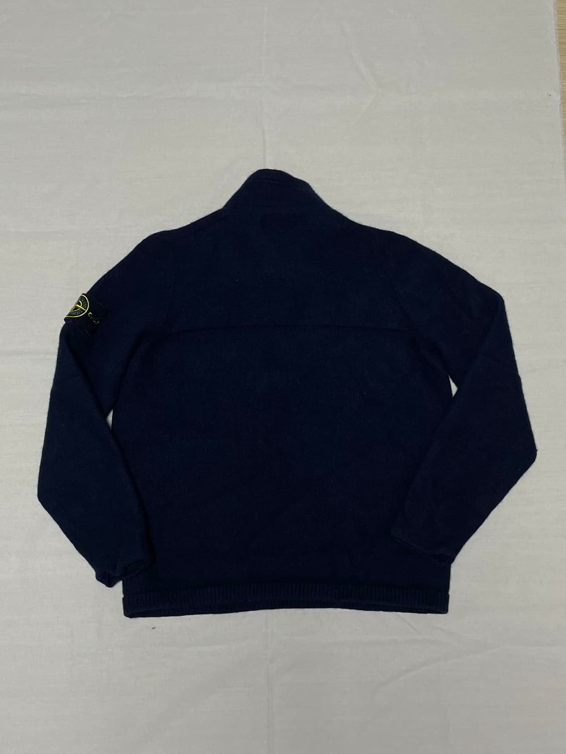 23FW) 스톤아일랜드 반집업 울 니트 [M] 상품이미지4