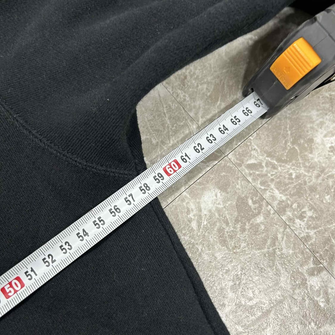 Obey 오베이 아치로고 블랙 스웻 후드집업 희귀져지(M) 상품이미지7