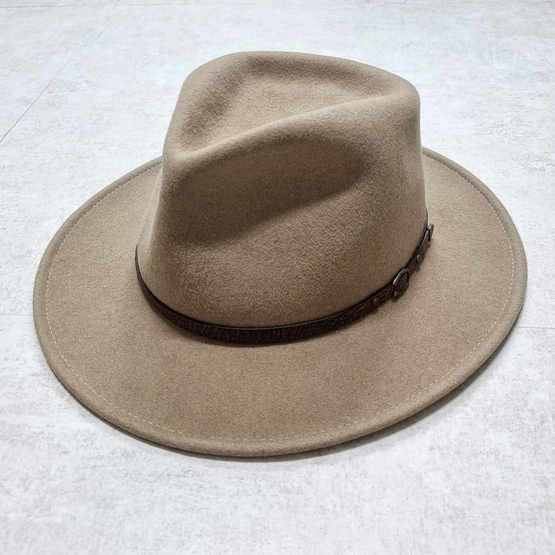 80s USA 핸드메이드 파나마 햇 상품이미지1