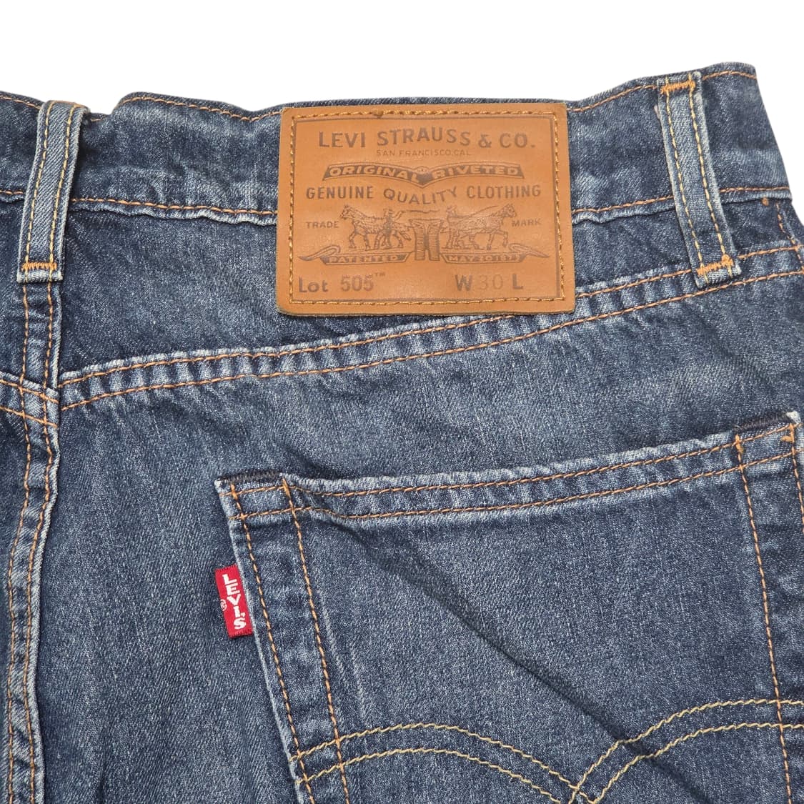 Levi's 리바이스 505 70s 빅E 데님 청반바지 상품이미지4