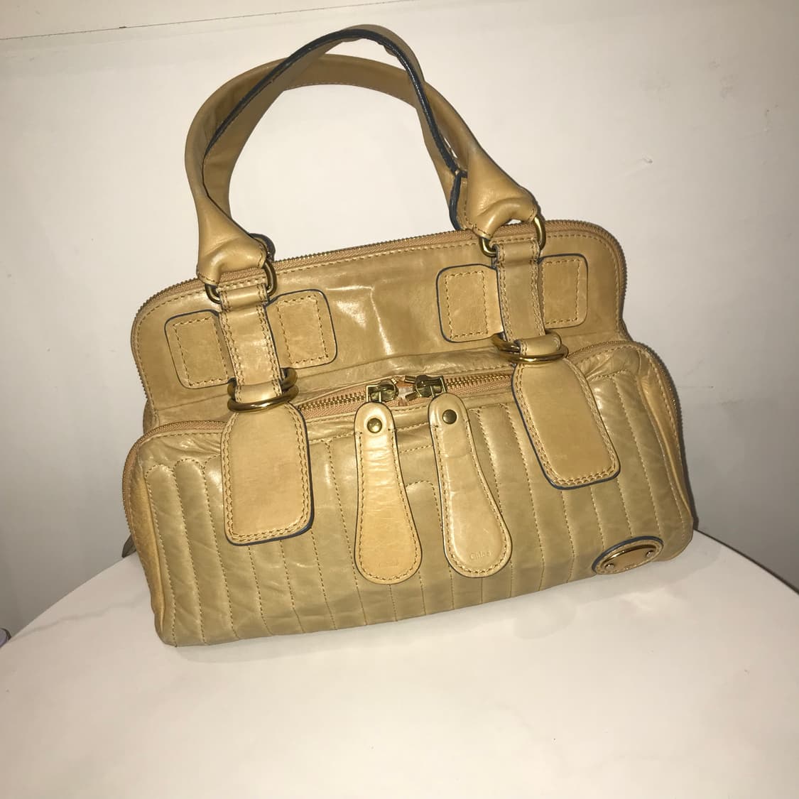 Chloe 끌로에 소가죽 베이지 토트백 상품이미지2