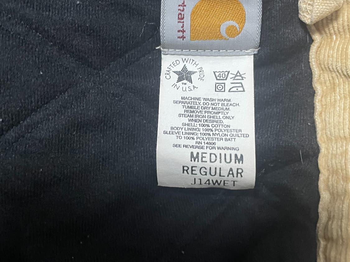 칼하트 j14 WET 산타페 구형 M 상품이미지5