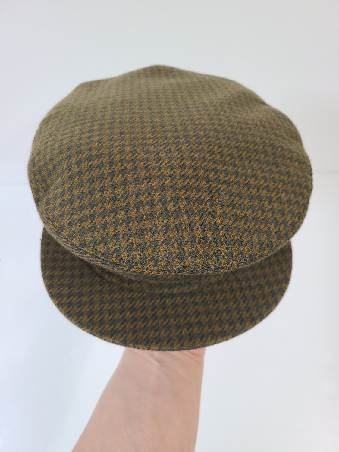 1930s년 영국 클래식 아카이브 빈티지 플랫캡 헌팅캡 뉴스보이 모자 상품이미지1