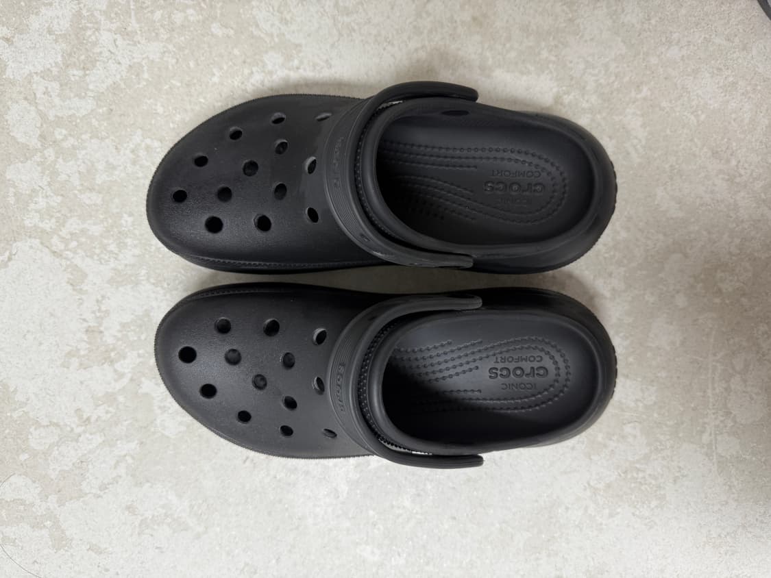 크록스 크러쉬 클러그 (1번 착용) 상품이미지5