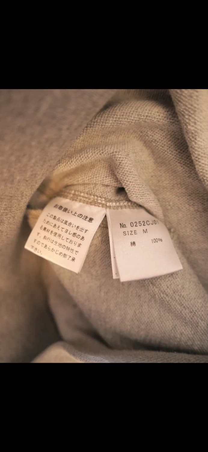 히스테릭 글래머 스웨트 블루종 M 상품이미지5