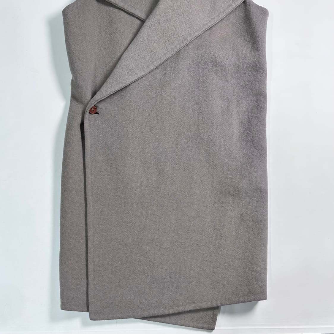  릭오웬스 캐시미어 슬리브리스 코트  상품이미지6